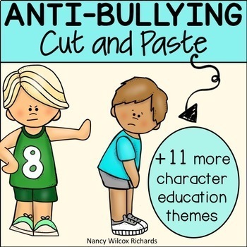 Preview of Anti Bullying Cut and Paste Activities Distance Learning