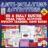 Bullying Unit Including Activities Role Plays Game and Stu