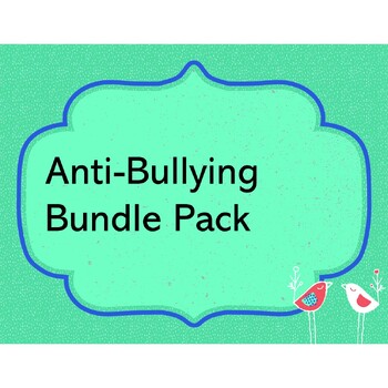 Preview of Anti Bullying Pack