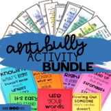 Anti Bullying Activities Posters Pennants Bookmarks Colori