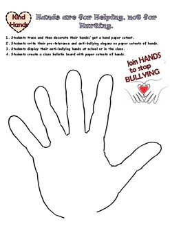 joining hands against bullying