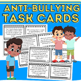 Anti Bullying Task Cards: Teasing, Name Calling, Bullying: