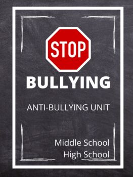 Preview of Anti-Bullying Unit