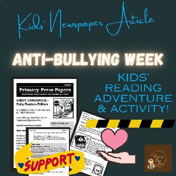 Preview of Anti-Bullying Week: Bully Busters Edition: Reading with Activity