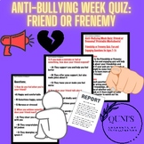Anti-Bullying Week Quiz: Friend or Frenemy? Printable Worksheets!