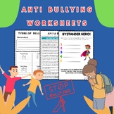 Anti Bullying Worksheets