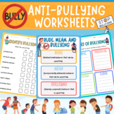 Anti-Bullying Worksheets | Anti-bullying Week Activities |