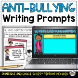 Anti-Bullying Writing Prompts Bullying and Cyber Bullying 
