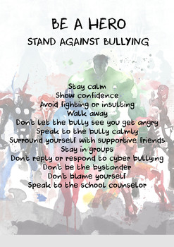 keep calm and stand up to bullying