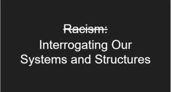 Preview of Anti-Racism 101: Forms of Racism Professional Development