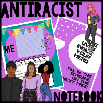 Preview of AntiRacist Journal Workbook