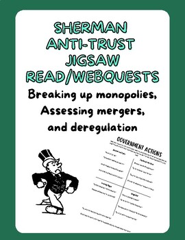 Preview of Anti-Trusts and Government Actions
