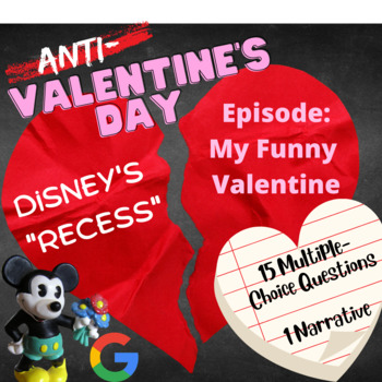 Preview of Anti-Valentine's Day (Middle School ELA Review)