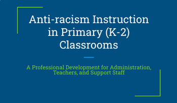 Preview of Anti-racism Instruction in Primary (K-2) Classrooms