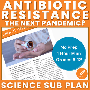 Preview of The Next Pandemic? Antibiotic Resistance Superbugs (NO PREP Sub) Activities++