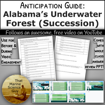 Preview of Anticipation Guide: Underwater Forest for Succession or Climate Change