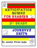 Anticipation Guides Journeys Unit-4    3rd Grade Reading C