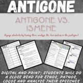 Antigone Close Reads: Author's Purpose & Ethos, Pathos, Lo