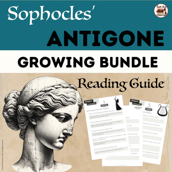 Preview of Antigone Sophocles' Activities Bundle Reading Guide Answer Key and Essay Writing