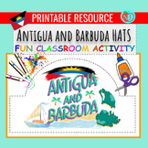 Antigua and Barbuda HATS | COLOR CUT & PASTE HAT ACTIVITY 