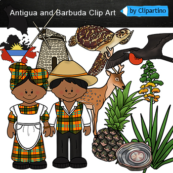 Preview of Antigua and Barbuda clip art