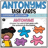 Antnonyms ELA Task Cards | Antonyms Activities SCOOT game 