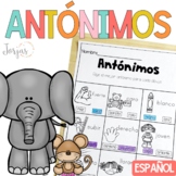 Antonimos Antonyms in Spanish