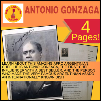 Preview of Antonio Gonzaga the Afro Argentinian Chef