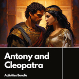Antony and Cleopatra by William Shakespeare Growing Activi