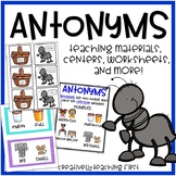 Antonym Centers and No Prep Worksheets