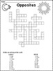 Antonym Crossword Puzzles by Ann Fausnight Teachers Pay Teachers