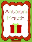 Antonym Match Christmas Theme