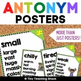 Antonym Posters / Class Decor / Writing Center Vocabulary 