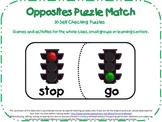 Antonym Puzzle Match-30 Opposite Matches