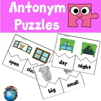 Antonym Puzzles by A World of Language Learners | TpT
