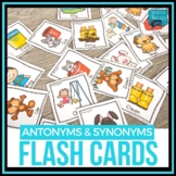 Antonym & Synonym Flash Cards