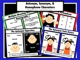 Antonym, Synonym, and Homophone Characters