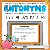 Antonym Task Cards with Google Classrooms