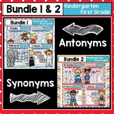 Antonym and Synonym ~Bundle~ Kindergarten - First Grade