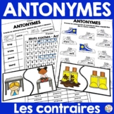 Antonymes - Les contraires - Mots opposés - French Vocabul