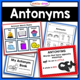 Antonym Activities | Worksheets - Poster - Writing - Match