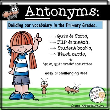 Preview of Antonyms | Activities for Independence