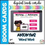 Antonyms | Boom Cards| Distance Learning