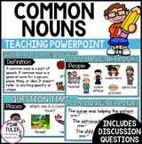 Common Nouns Grammar PowerPoint - Guided Teaching