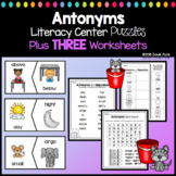 Antonyms Worksheets and Puzzles Literacy Center OPPOSITES
