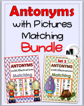 Antonyms with Pictures Bundle by Marcia Murphy | TPT