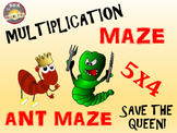 Ants Math Activity: Ants Multiplication Maze