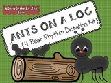 Rhythm Dictation Kit 4 Beat - Ants on a Log