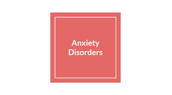 Preview of Anxiety Disorders - PPT