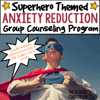 Preview of Anxiety Reduction Group Counseling Bundle 